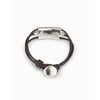 Spidergrey Sterling Silver Plated Bracelet - PUL2136GRSMTL0M-UNO de 50-Renee Taylor Gallery