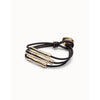 18K Gold Plated Bracelet in Line - PUL2137ORO-UNO de 50-Renee Taylor Gallery