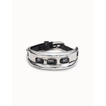 Magic 3 Sterling Silver Plated Bracelet - PUL2161GRSMTL-UNO de 50-Renee Taylor Gallery