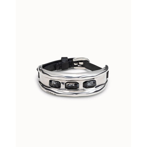 Magic 3 Sterling Silver Plated Bracelet - PUL2161GRSMTL-UNO de 50-Renee Taylor Gallery