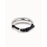 Magic 3 Sterling Silver Plated Bracelet - PUL2161GRSMTL-UNO de 50-Renee Taylor Gallery