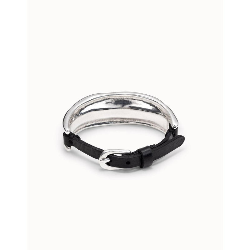 Magic 3 Sterling Silver Plated Bracelet - PUL2161GRSMTL-UNO de 50-Renee Taylor Gallery