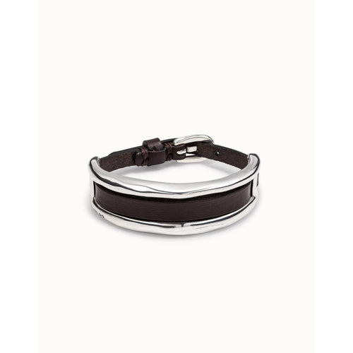 Sterling Silver Plated Bracelet - PUL2213MARMTL-UNO de 50-Renee Taylor Gallery