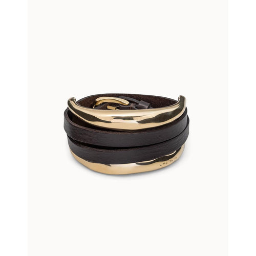 18K Gold Plated Bracelet PUL2218MARORO-UNO de 50-Renee Taylor Gallery