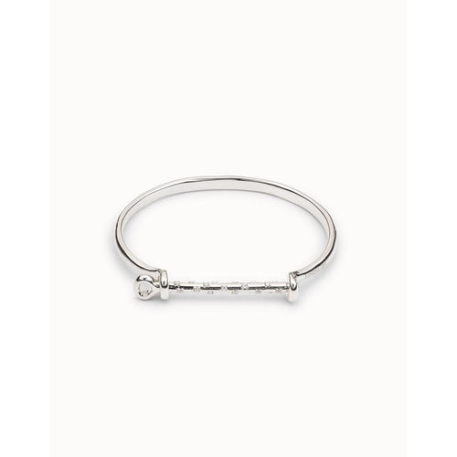 Possession Sterling Silver Plated Bracelet - PUL2271MTL0000U-UNO de 50-Renee Taylor Gallery