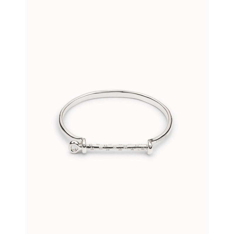 Possession Sterling Silver Plated Bracelet - PUL2271MTL0000U-UNO de 50-Renee Taylor Gallery