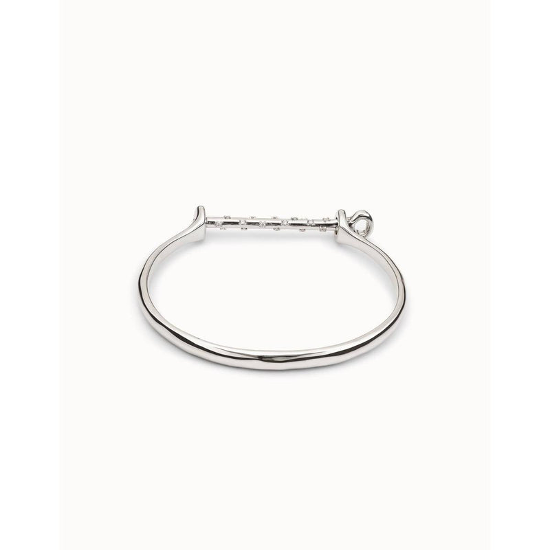 Possession Sterling Silver Plated Bracelet - PUL2271MTL0000U-UNO de 50-Renee Taylor Gallery