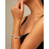 New Nail Sterling Silver Plated Bracelet - PUL2308MTL-UNO de 50-Renee Taylor Gallery