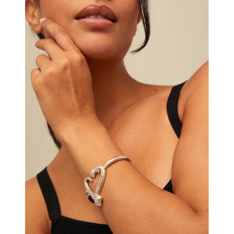 One Love Silver Bracelet-UNO de 50-Renee Taylor Gallery