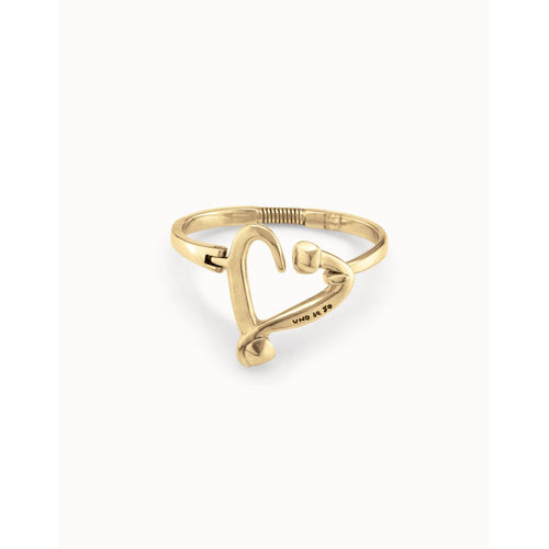 One Love 18K Gold Plated Bracelet - PUL2309ORO-UNO de 50-Renee Taylor Gallery