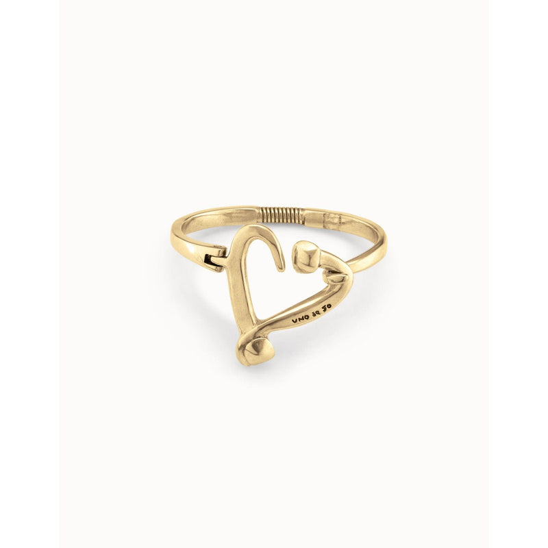 One Love 18K Gold Plated Bracelet - PUL2309ORO-UNO de 50-Renee Taylor Gallery