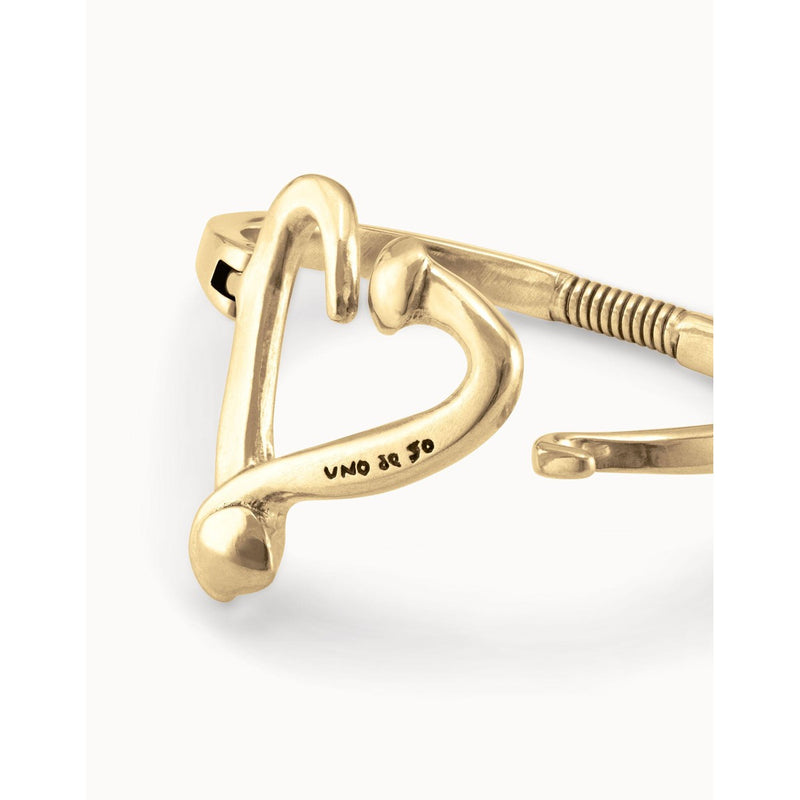One Love 18K Gold Plated Bracelet - PUL2309ORO-UNO de 50-Renee Taylor Gallery