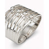Matching Sterling Silver Plated Bracelet - PUL2313MTL0000M-UNO de 50-Renee Taylor Gallery