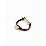 Union 18K Gold Plated Bracelet - PUL2346NGRORO0M-UNO de 50-Renee Taylor Gallery