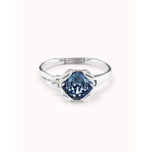 Charisma Bangle Bracelet with Blue Crystal - PUL2356AZUMTL0L-UNO de 50-Renee Taylor Gallery