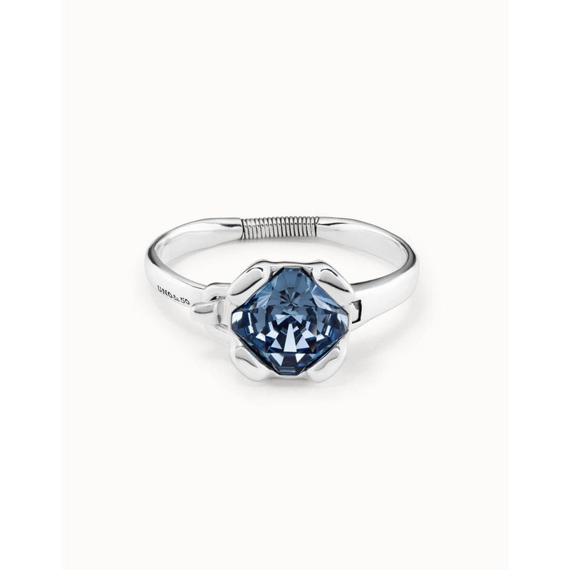 Charisma Bangle Bracelet with Blue Crystal - PUL2356AZUMTL0L-UNO de 50-Renee Taylor Gallery