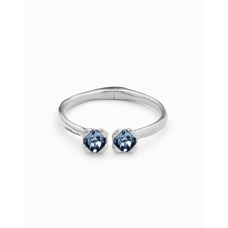 Aura Sterling Silver Plated Bracelet - PUL2357AZUMTL-UNO de 50-Renee Taylor Gallery