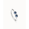 Aura Sterling Silver Plated Bracelet - PUL2357AZUMTL-UNO de 50-Renee Taylor Gallery