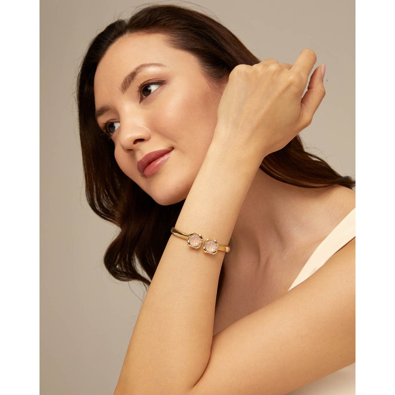 Aura 18K Gold Plated Bracelet - PUL2357RSAORO-UNO de 50-Renee Taylor Gallery