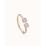 Aura 18K Gold Plated Bracelet - PUL2357RSAORO-UNO de 50-Renee Taylor Gallery