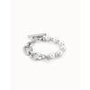 Pearl & Match Sterling Silver Plated Bracelet - PUL2364BPLMTL-UNO de 50-Renee Taylor Gallery