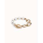 Pearl & Match 18K Gold Plated Bracelet - PUL2364BPLORO-UNO de 50-Renee Taylor Gallery