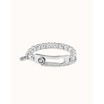 Empower Sterling Silver Plated Bracelet - PUL2369GRSMTL-UNO de 50-Renee Taylor Gallery