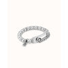 Empower Sterling Silver Plated Bracelet - PUL2369GRSMTL-UNO de 50-Renee Taylor Gallery