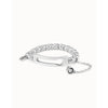Empower Sterling Silver Plated Bracelet - PUL2369GRSMTL-UNO de 50-Renee Taylor Gallery
