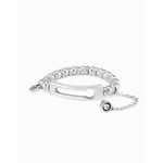 Empower Sterling Silver Plated Bracelet - PUL2369GRSMTL-UNO de 50-Renee Taylor Gallery