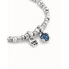 Attractive Sterling Silver Plated Bracelet - PUL2376AZUMTL0M-UNO de 50-Renee Taylor Gallery