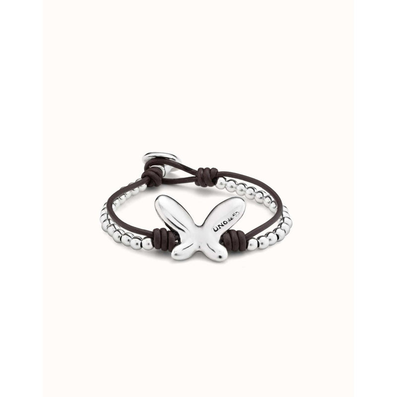 Minifly Sterling Silver Plated Bracelet - PUL2380MARMTL0M-UNO de 50-Renee Taylor Gallery