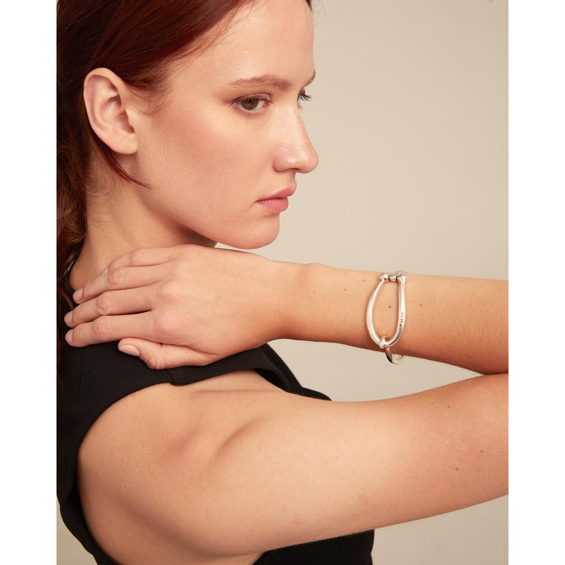 Teen Sterling Silver Plated Bracelet - PUL2417MTL-UNO de 50-Renee Taylor Gallery