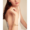 Teen 18K Gold Plated Bracelet - PUL2417ORO-UNO de 50-Renee Taylor Gallery