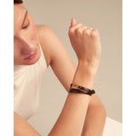 Dope 18K Gold Plated Bracelet - PUL2419MARORO-UNO de 50-Renee Taylor Gallery