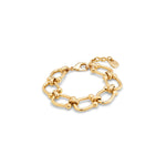 Serotonin 18K Gold Plated Bracelet - PUL2421ORO0000M-UNO de 50-Renee Taylor Gallery