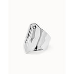 Ser Majestuosa Silver Bangle bracelet with Manta Ray Structure - PUL2445MTL0000M-UNO de 50-Renee Taylor Gallery