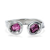 Ser Valiente Exc Sterling Silver Plated Bracelet - PUL2453RSAMTL-UNO de 50-Renee Taylor Gallery