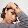 Ser Valiente Exc Sterling Silver Plated Bracelet - PUL2453RSAMTL-UNO de 50-Renee Taylor Gallery