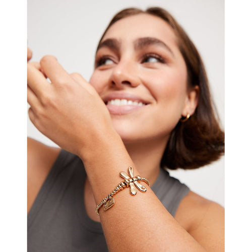 Ser Rebelde 18K Gold Plated Bracelet - PUL2477ORO-UNO de 50-Renee Taylor Gallery