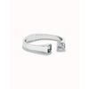 Sterling Silver Plated Cuff Bracelet - PUL2485BLNMTL-UNO de 50-Renee Taylor Gallery