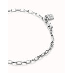 Hazte Bracelet with Medium Links Plated in Sterling Silver - PUL2500MTL-UNO de 50-Renee Taylor Gallery