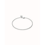 Hazte Bracelet with Beads Plated in Sterling Silver - PUL2502MTL-UNO de 50-Renee Taylor Gallery