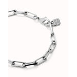 Hazte Bracelet with Large Links Plated in Sterling Silver - PUL2503MTL-UNO de 50-Renee Taylor Gallery