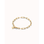 Hazte Bracelet with Large Links Plated in 18k Gold - PUL2503ORO-UNO de 50-Renee Taylor Gallery