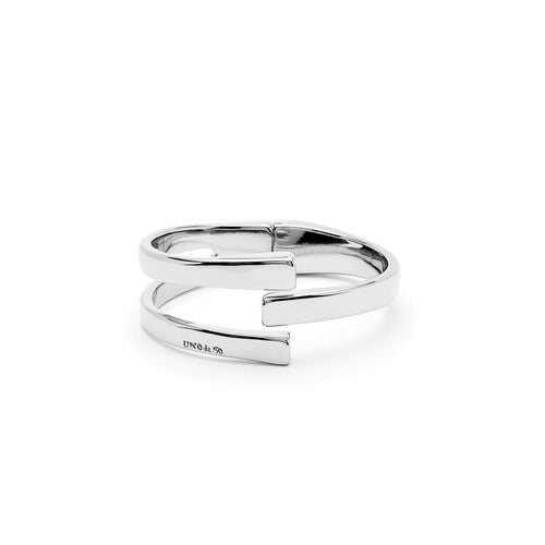 Sterling Silver Plated Ser Original Silver Bangle Bracelet - PUL2507MTL0000-UNO de 50-Renee Taylor Gallery