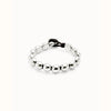 Bracelet With Small Round Sterling Silver Plated Beads - PUL2519MTL-UNO de 50-Renee Taylor Gallery