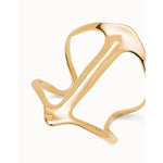 Ser Majestuosa Gold Cuff Bracelet with Manta Ray Structure - PUL2552ORO0000-UNO de 50-Renee Taylor Gallery