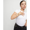 Ser Majestuosa Gold Cuff Bracelet with Manta Ray Structure - PUL2552ORO0000-UNO de 50-Renee Taylor Gallery
