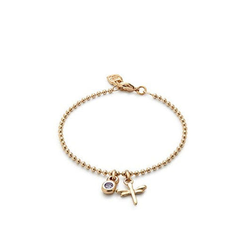 Ser Unico 18K Gold Plated Bracelet - PUL2562MORORO-UNO de 50-Renee Taylor Gallery
